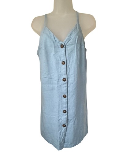 Timing blue linen blend - linen,